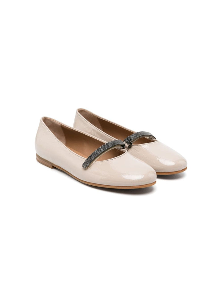 Ballerine bambina beige