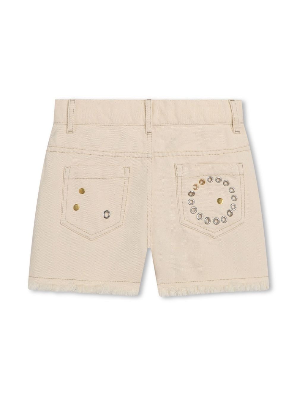 Shorts beige bambina