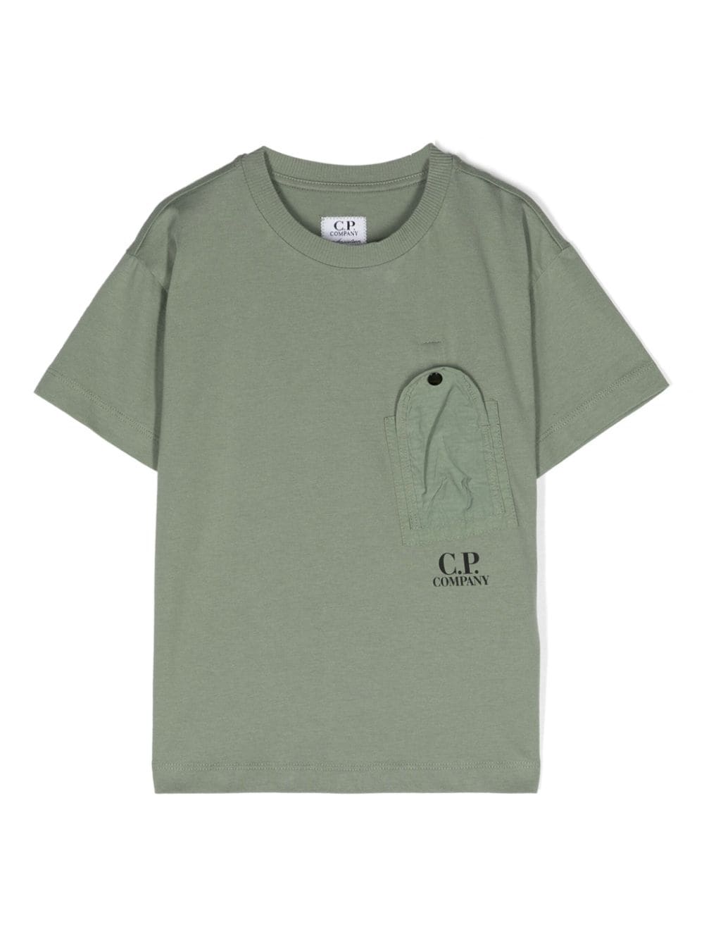 T-shirt enfant vert olive