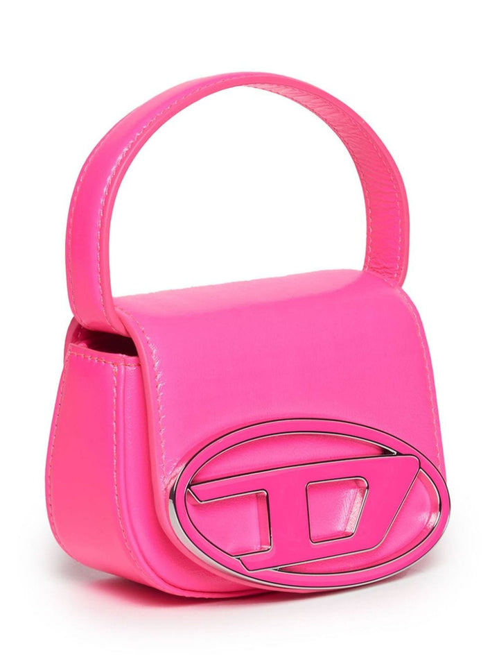 Borsa bambina rosa fluorescente