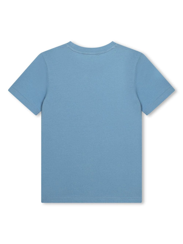 T-shirt garçon bleu