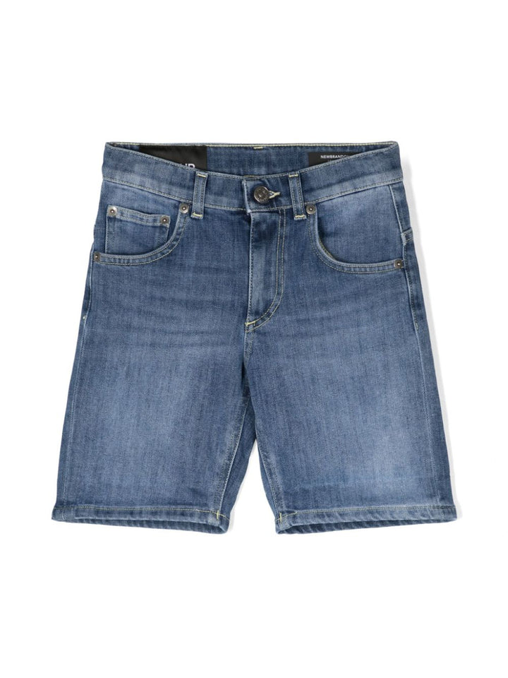 Short en jean garçon