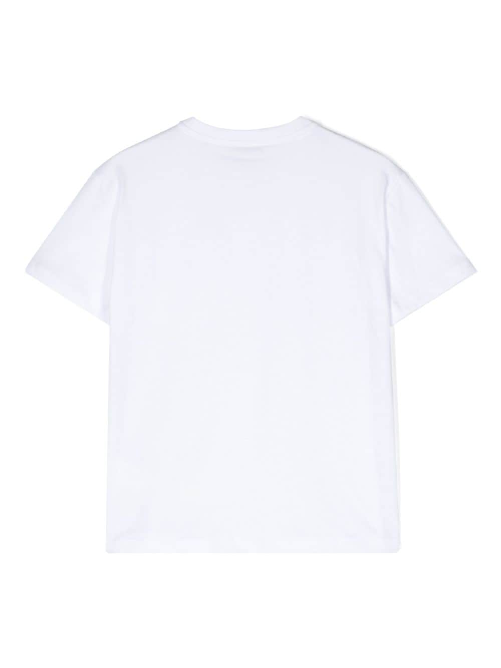 T-shirt garçon blanc