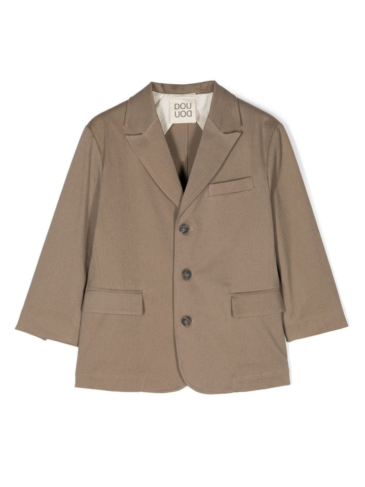 Blazer marrone bambino