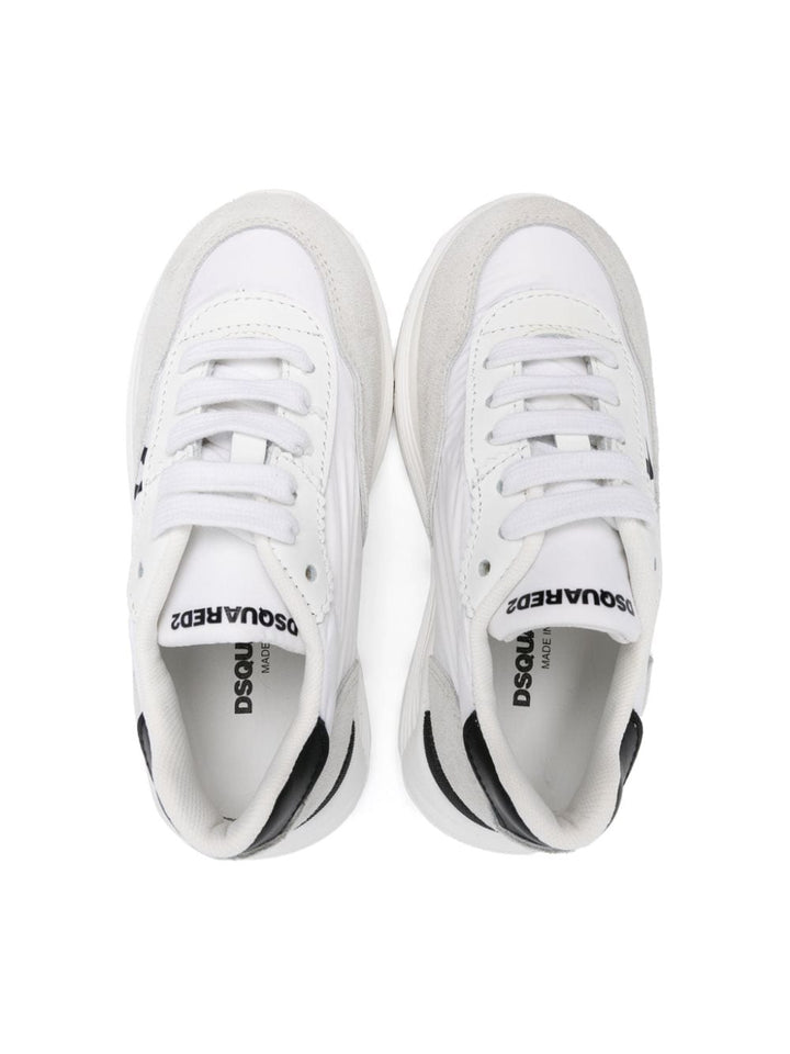 Sneakers bambino bianco/grigio chiaro