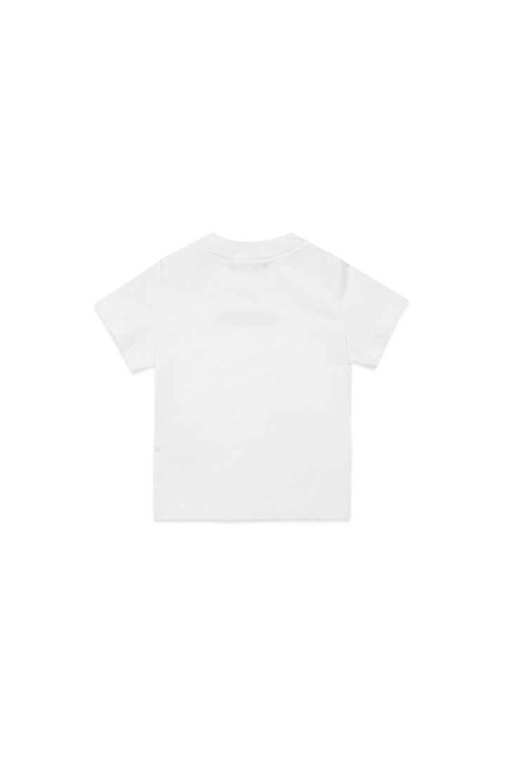 T-shirt bianca neonato