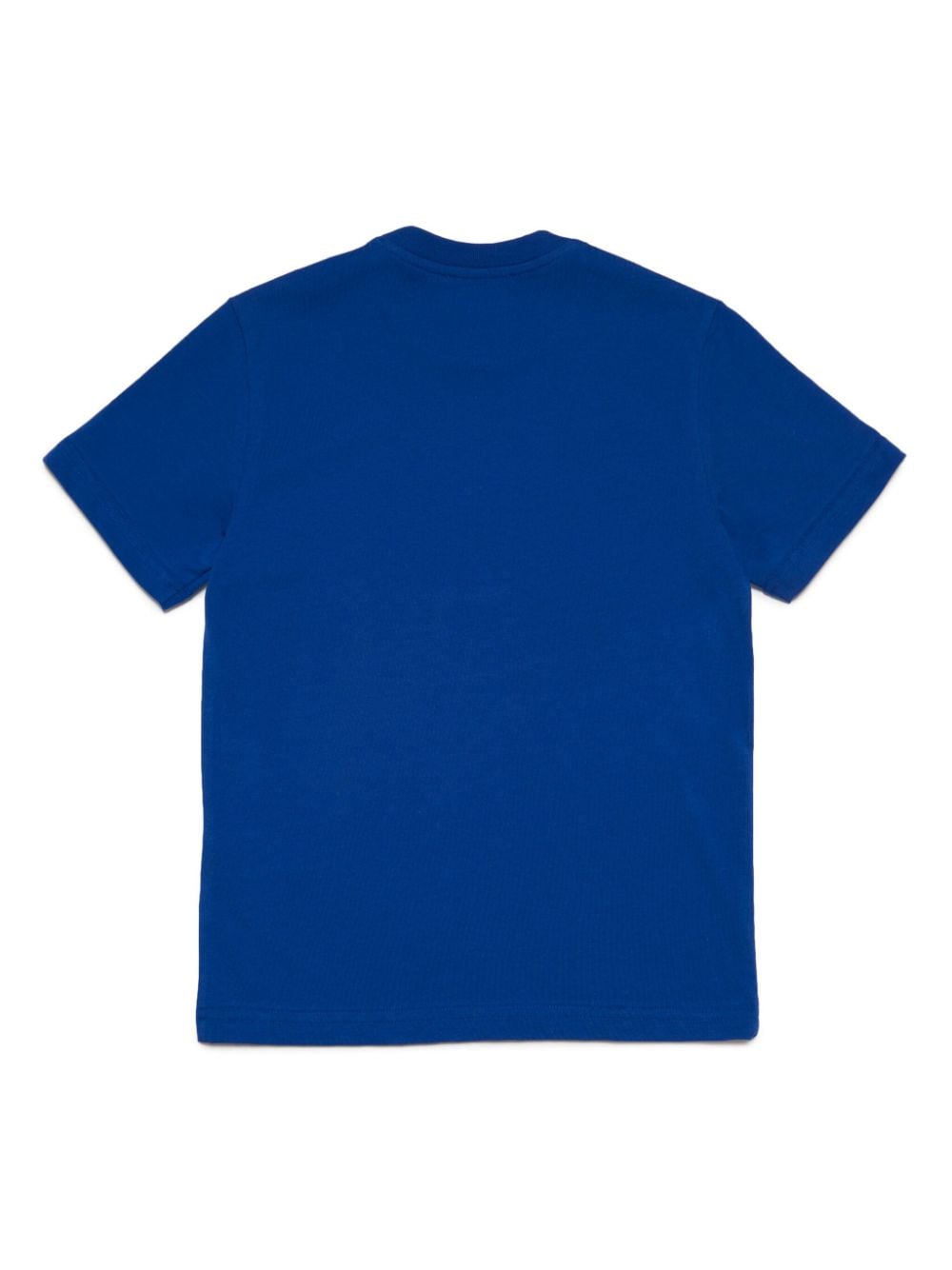 T-shirt blu con stampa