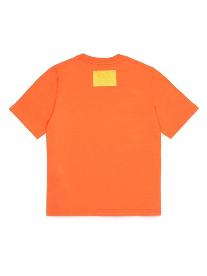 T-shirt orange unisexe