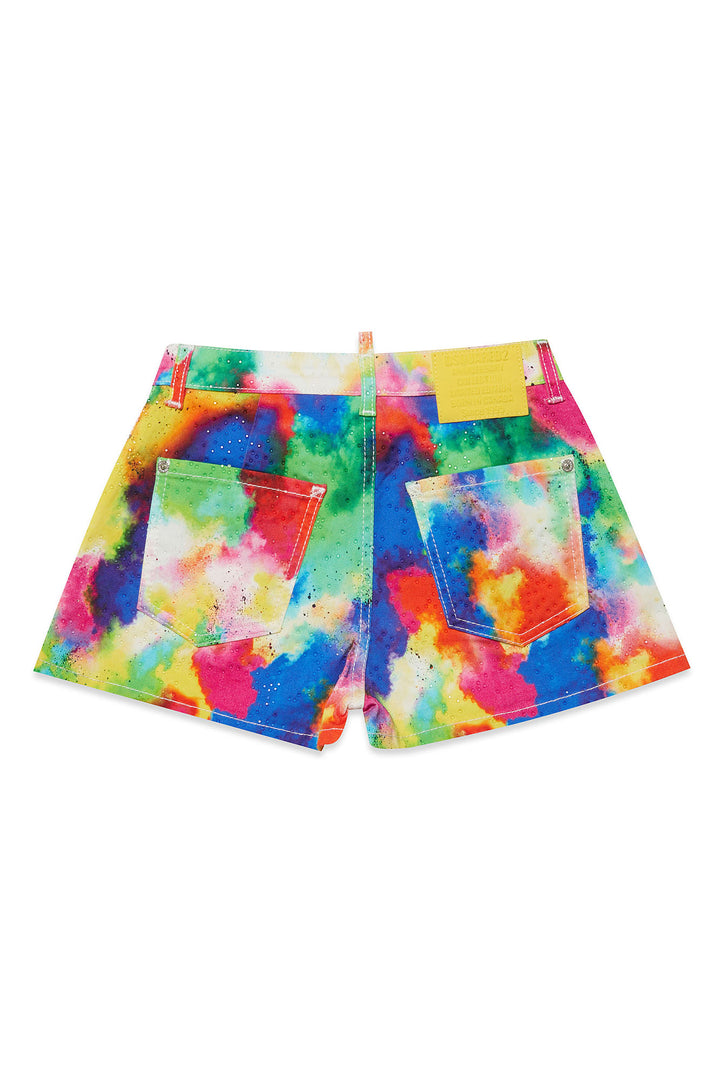 Shorts bambina multicolor