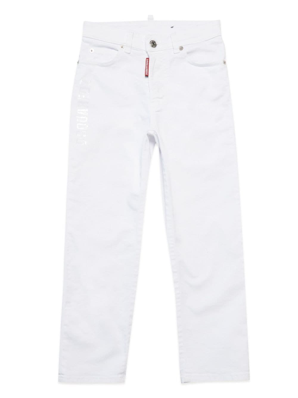 Jeans bambino bianco