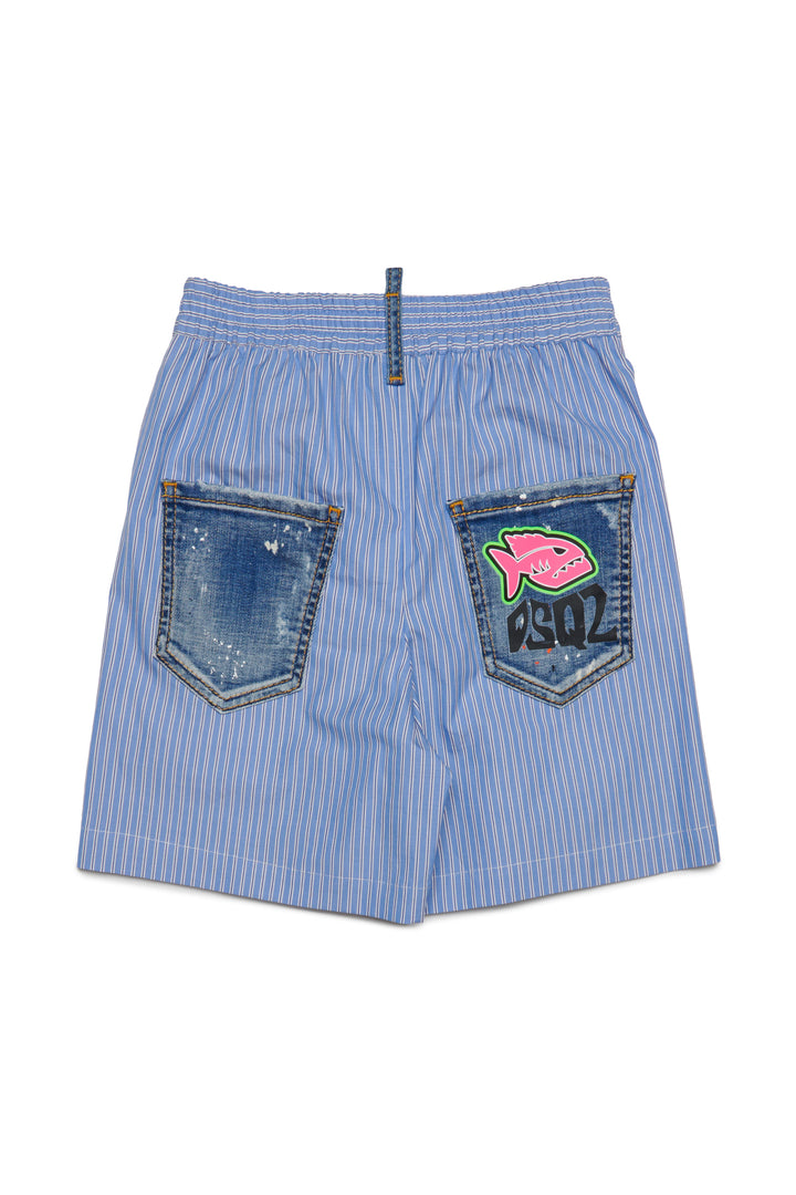 Shorts denim bambino