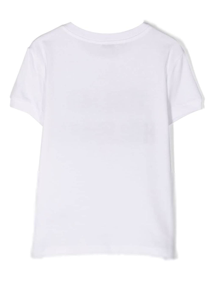 t-shirt bianco bambina