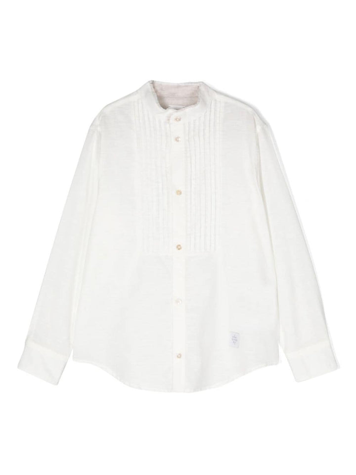 Chemise garçon blanche