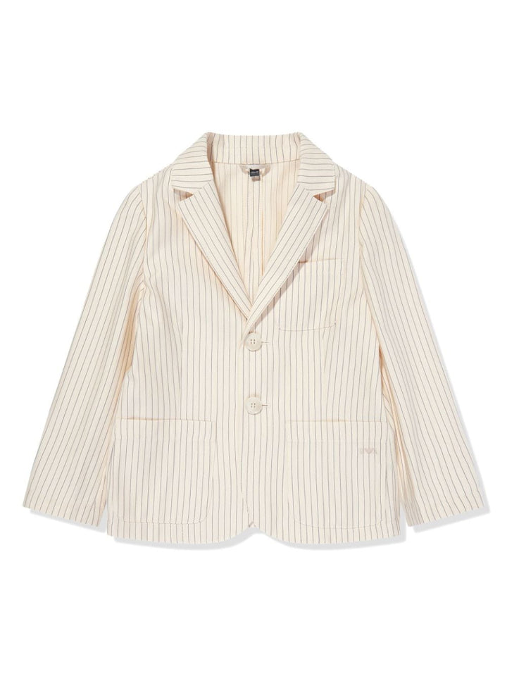 Blazer blanc ivoire pour garçon