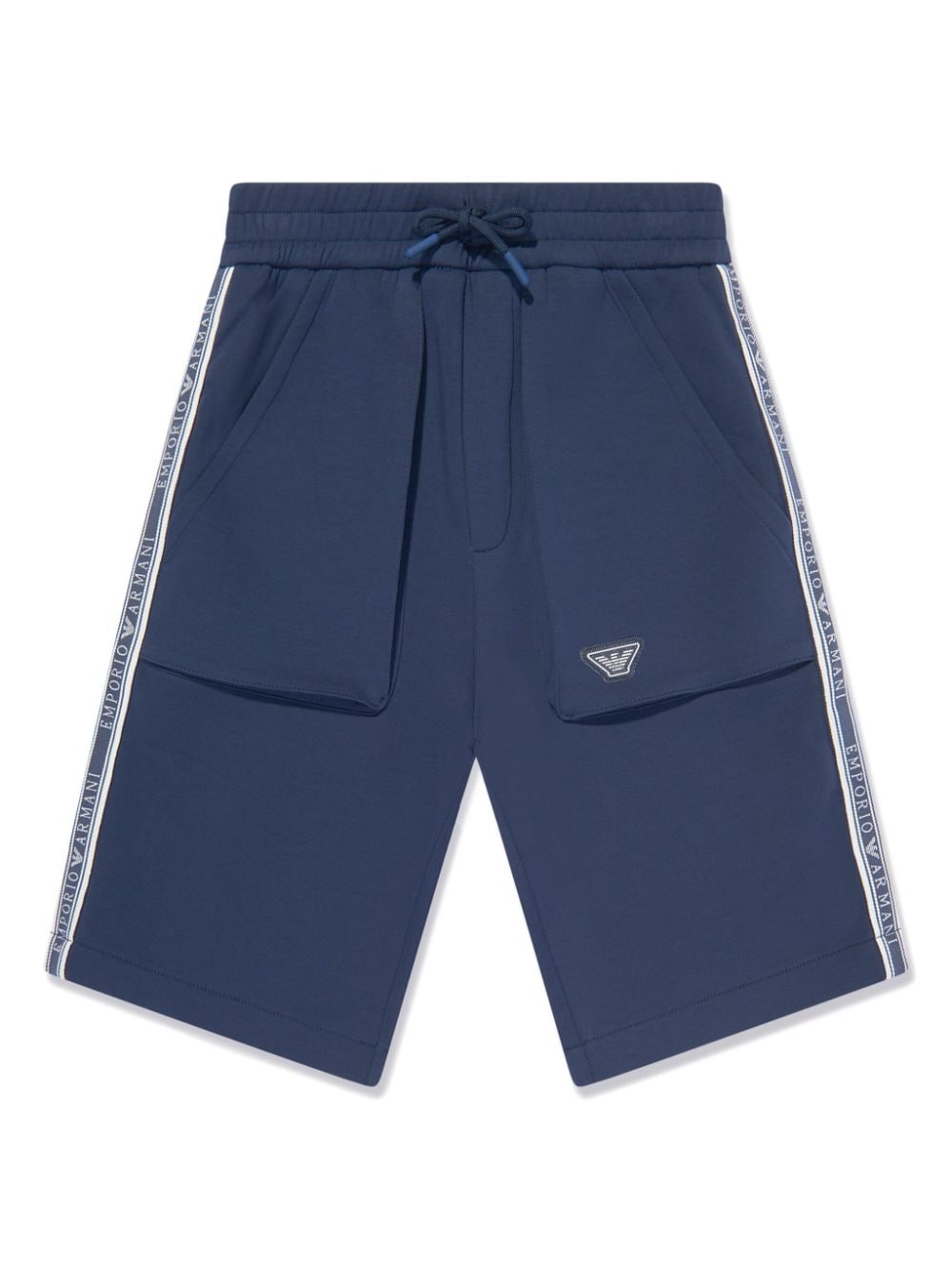 Short garçon bleu