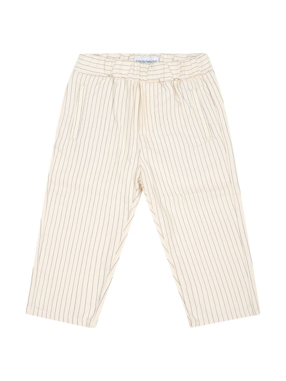 Pantaloni bianco/crema neonato