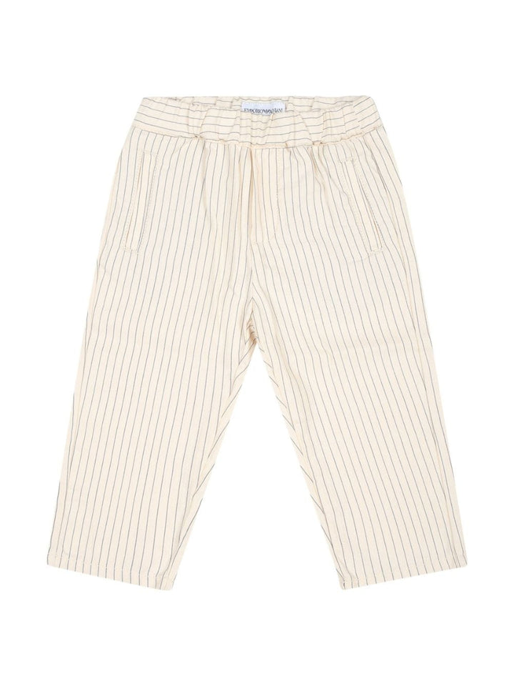 Pantalon bébé blanc/crème