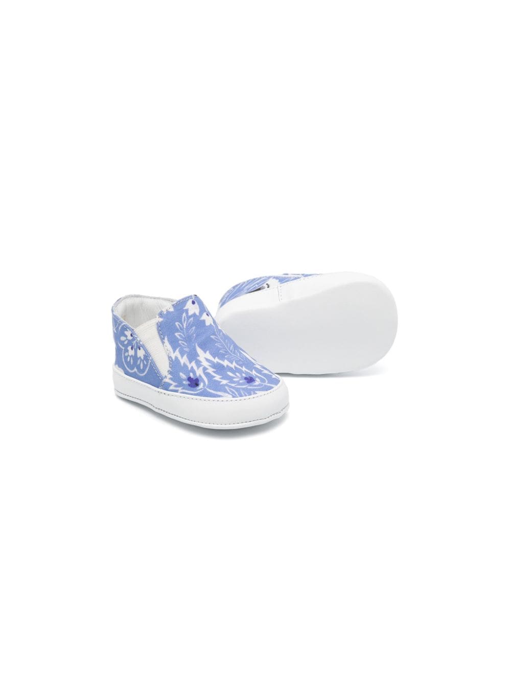 Sneakers neonato blu/bianco