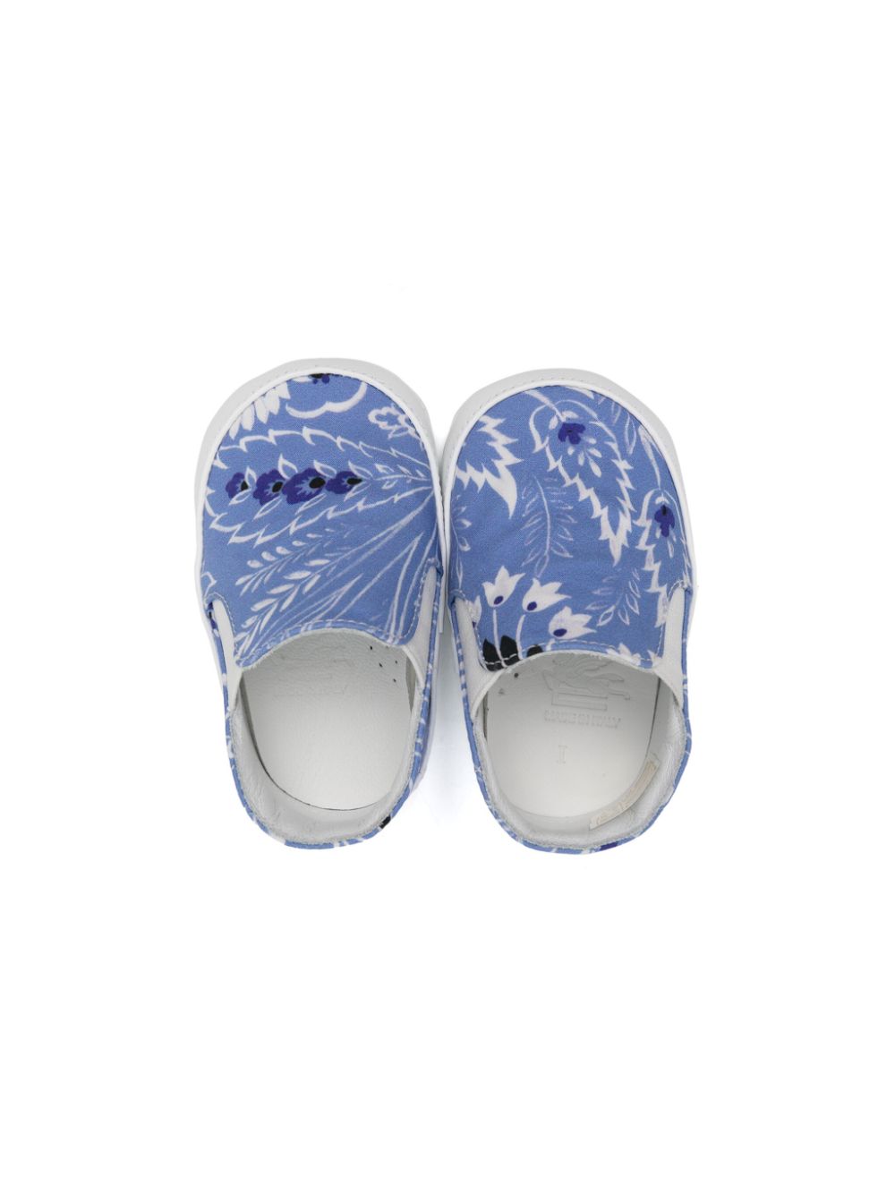 Sneakers neonato blu/bianco