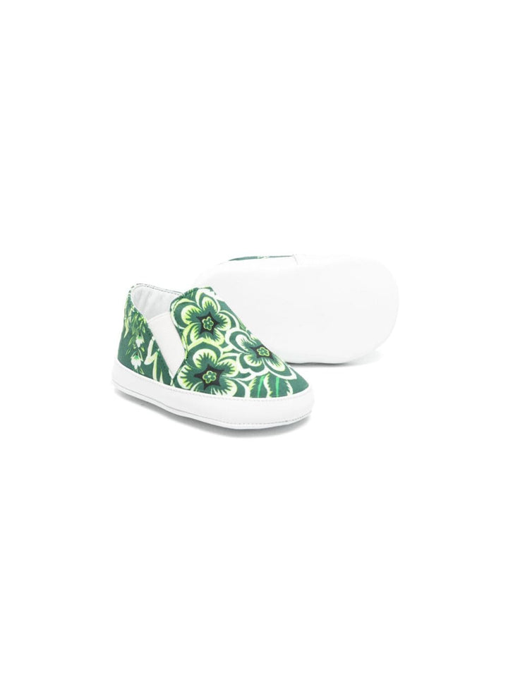 Sneakers neonato verde