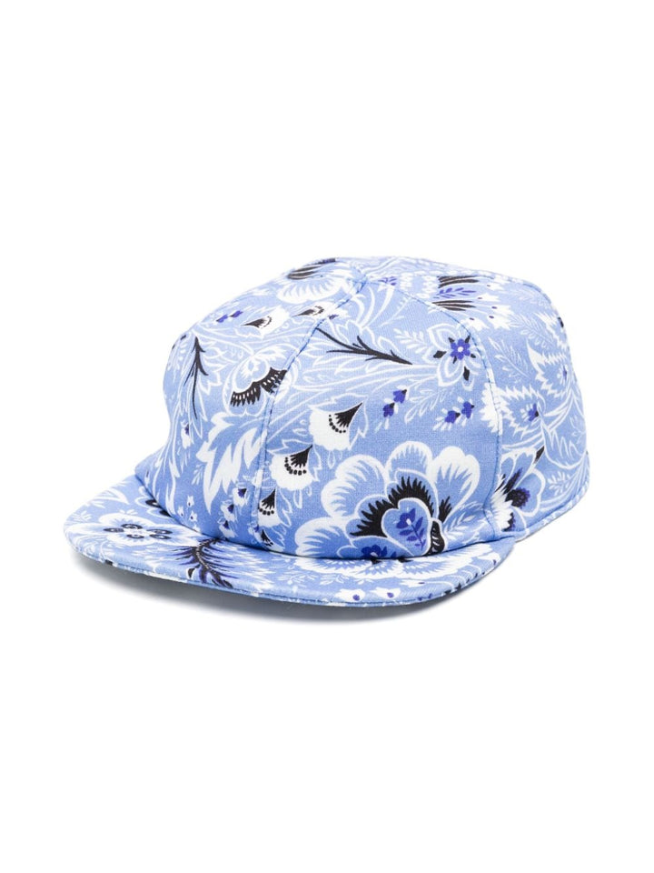 Cappello blu neonato