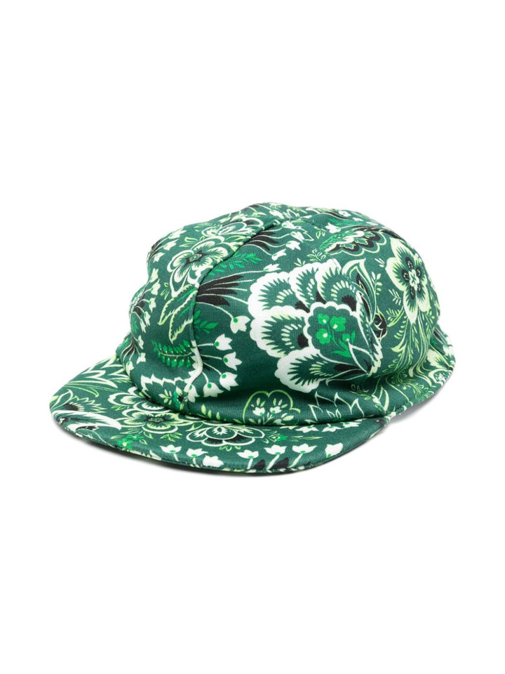 Cappello verde neonato
