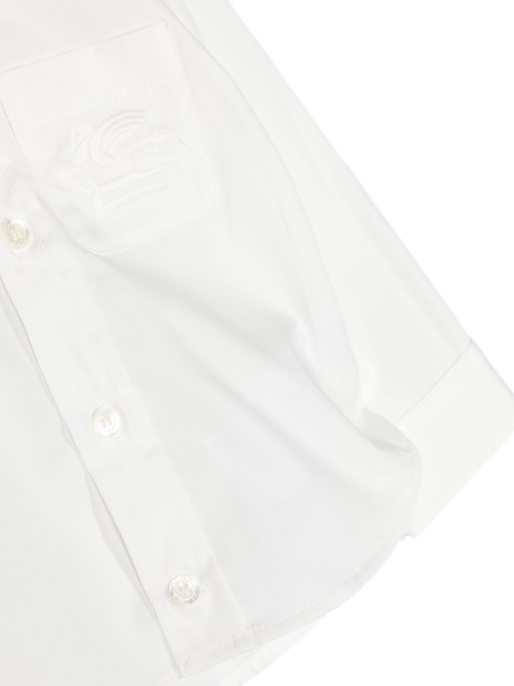 Camicia neonato bianca
