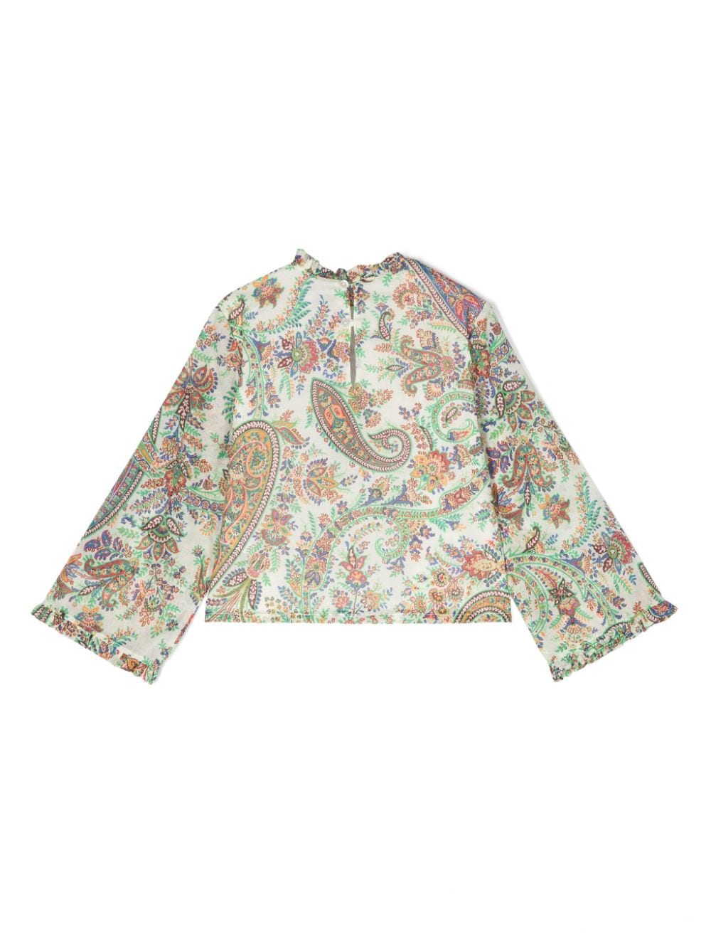 Blouse multicolore pour fille