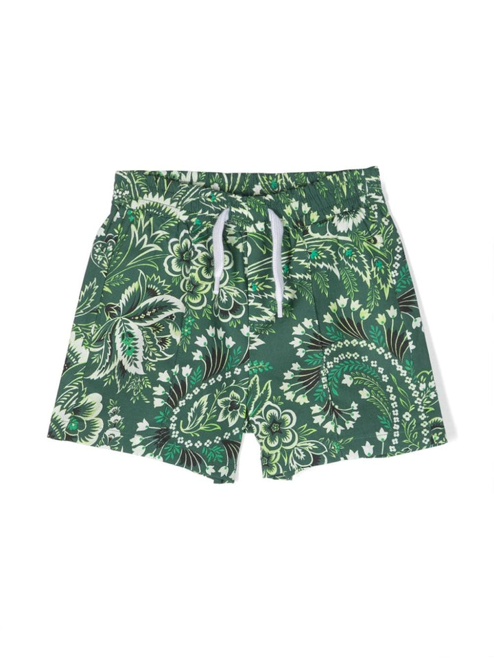 Short bébé garçon vert