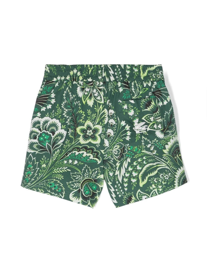 Short bébé garçon vert