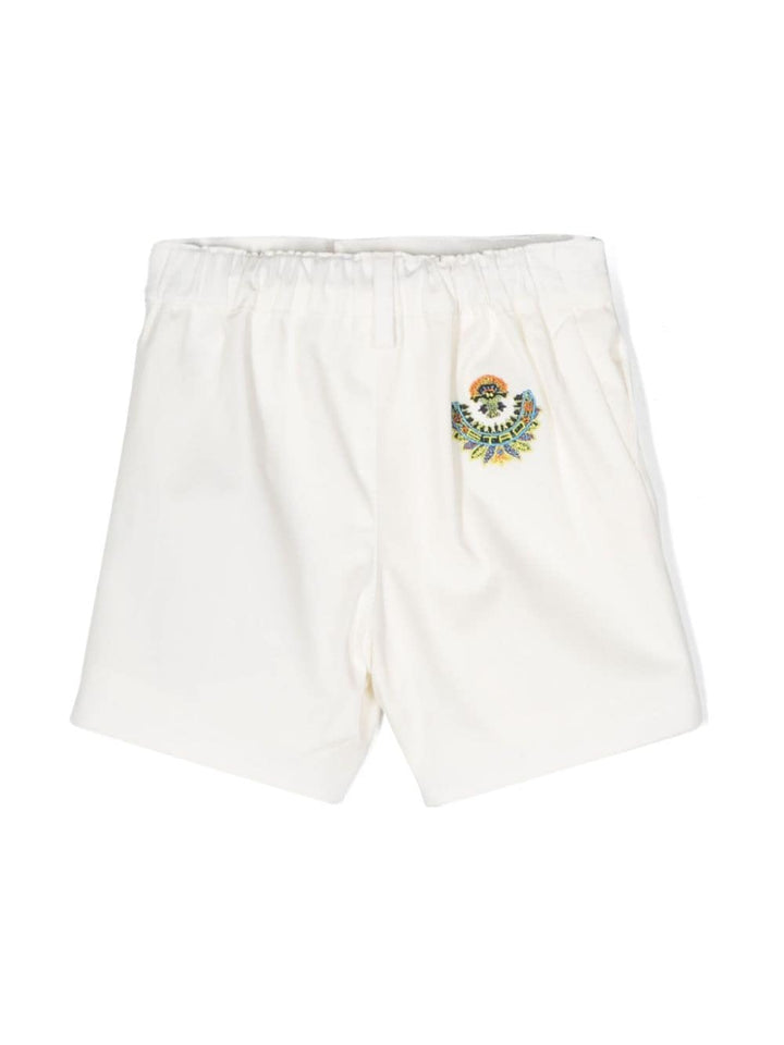 Shorts avorio neonato