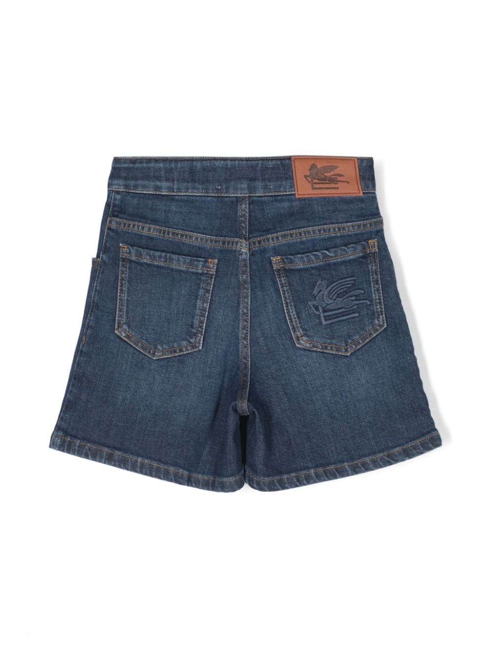 Short fille indigo