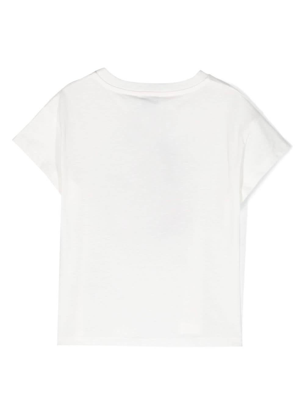 T-shirt fille ivoire