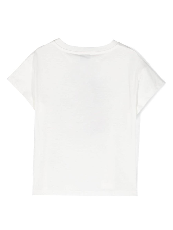 T-shirt fille ivoire