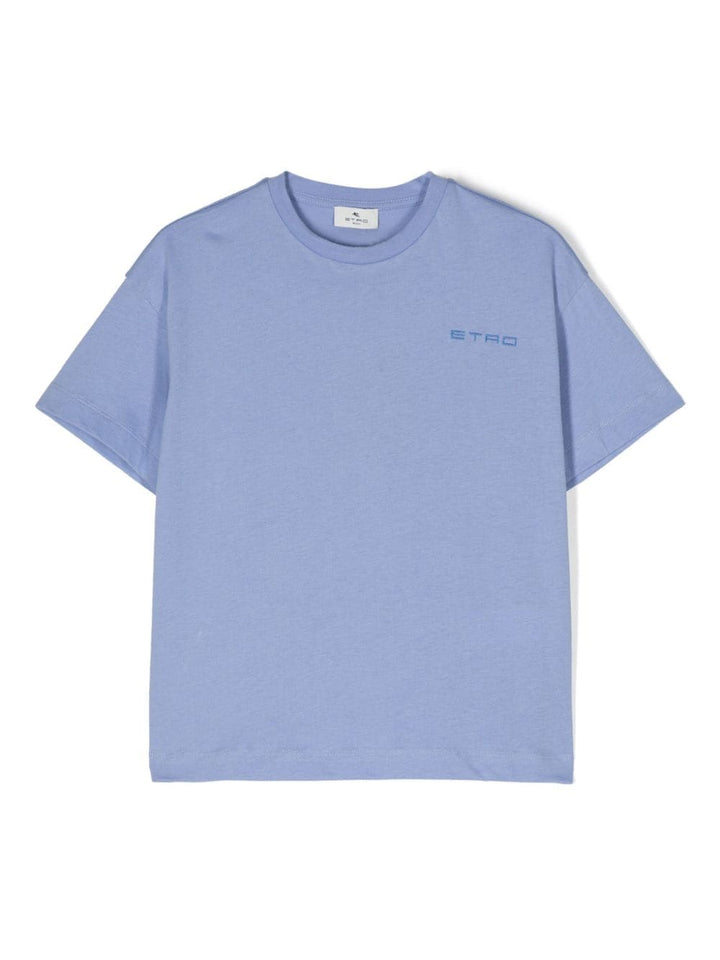 T-shirt garçon bleu