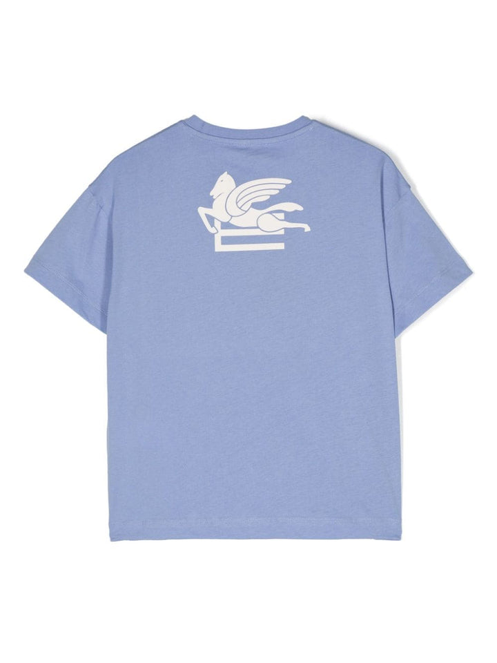 T-shirt garçon bleu