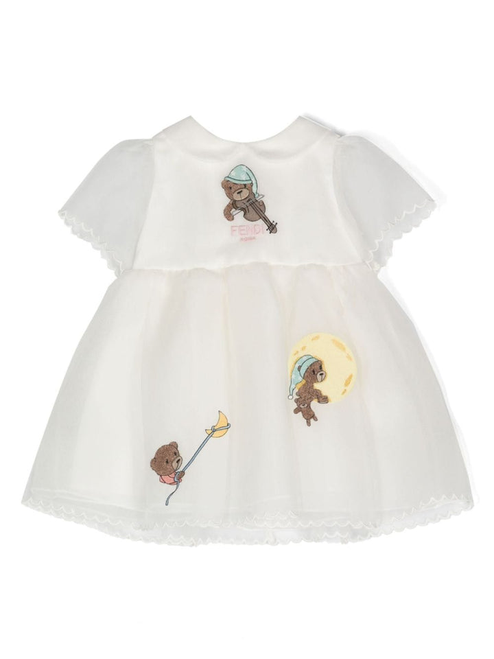 Robe bébé fille blanche