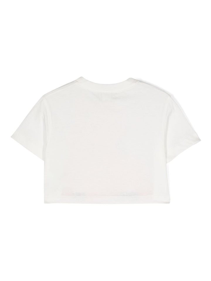 Tee-shirt fille blanc