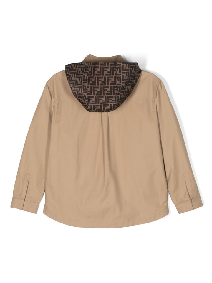 Veste bébé beige