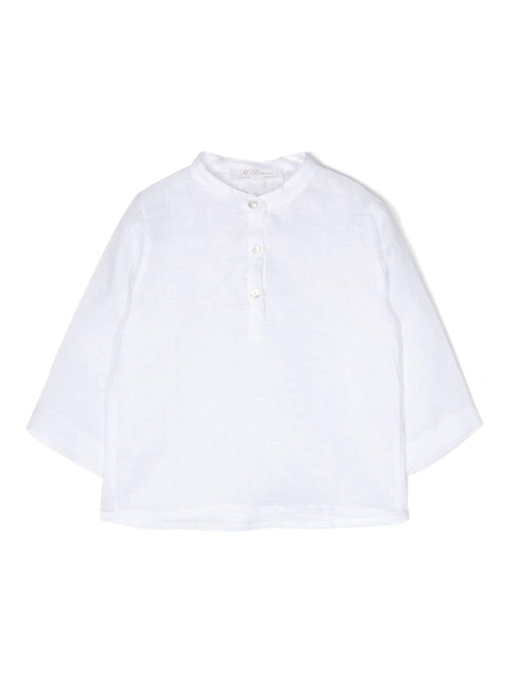 Camicia bianca neonato