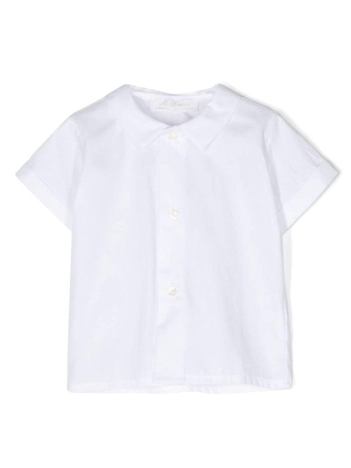 Chemise blanche nouveau-né