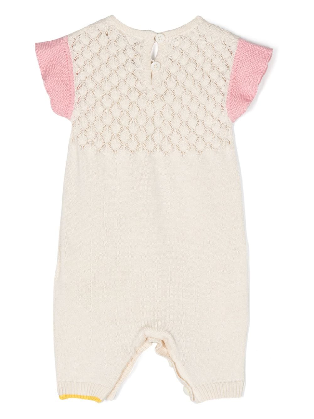 Tutina neonata beige/rosa