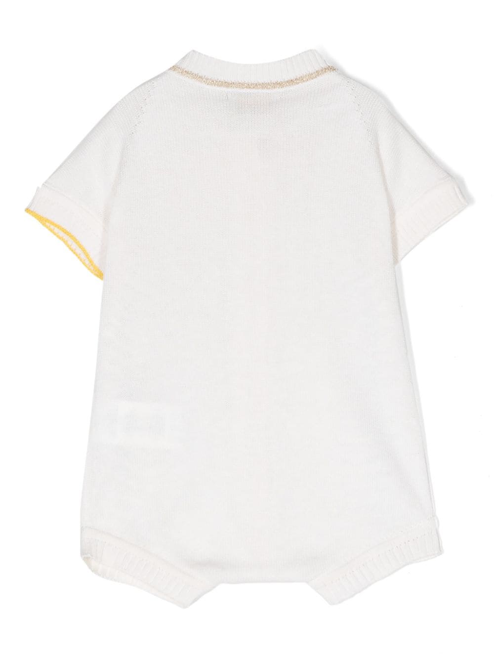 Tutina bianca neonato unisex