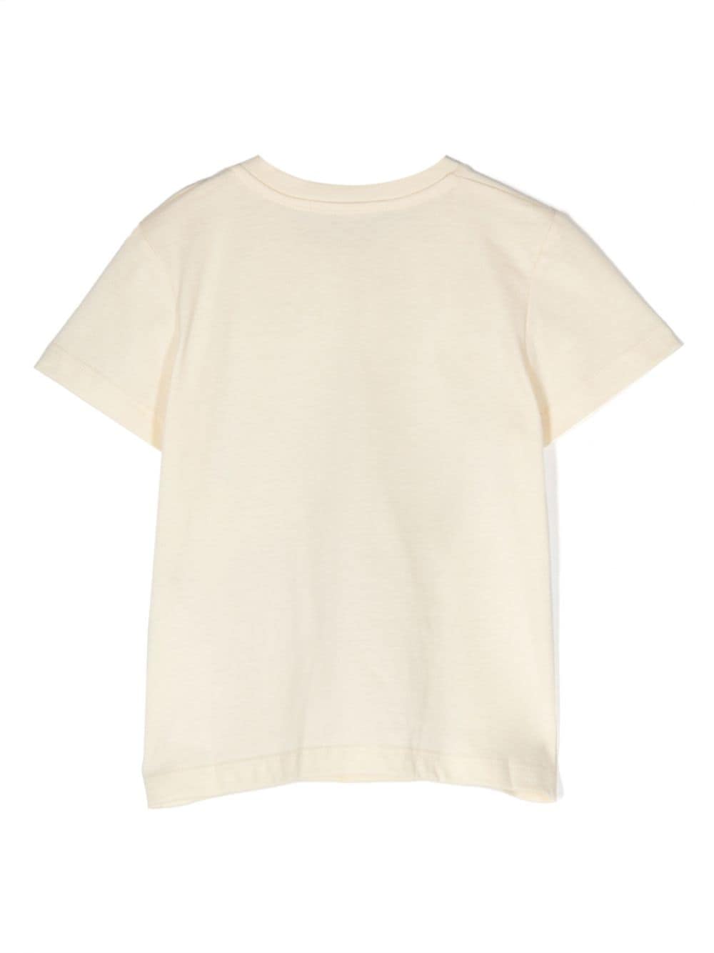 T-shirt beige neonato unisex