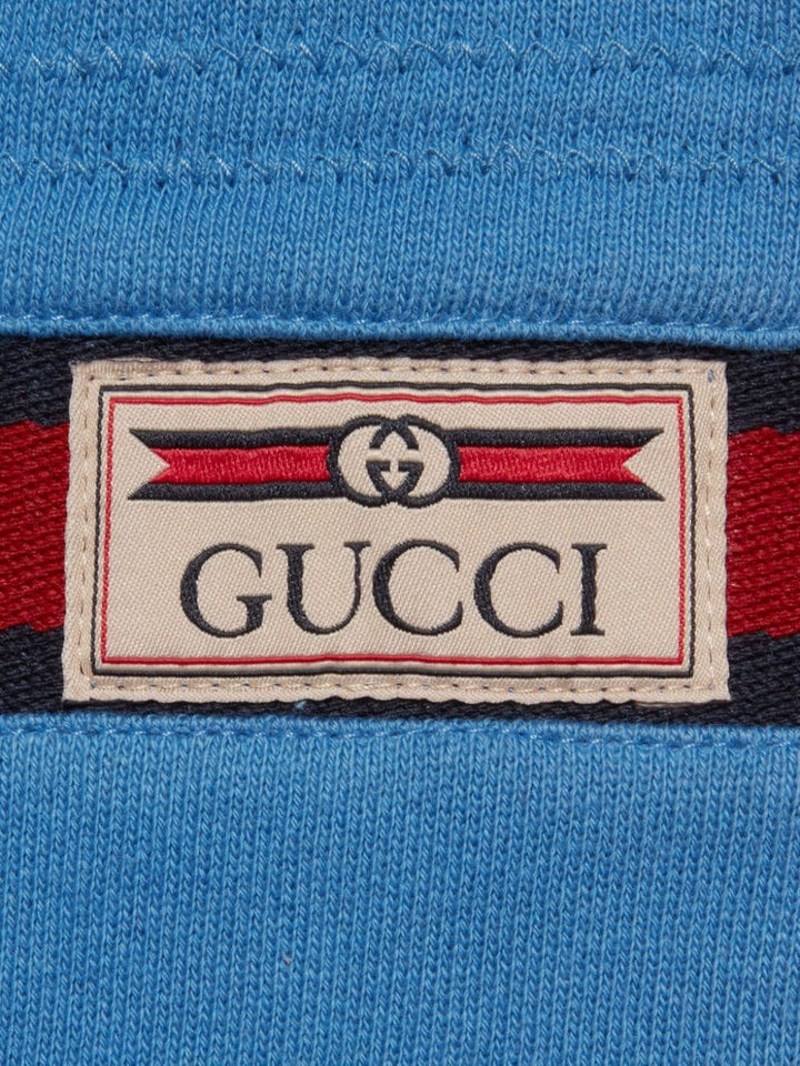 Short garçon bleu