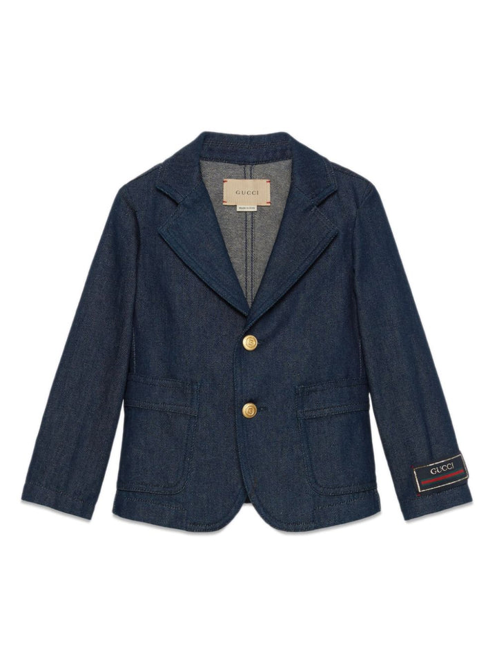 Veste bleu bébé