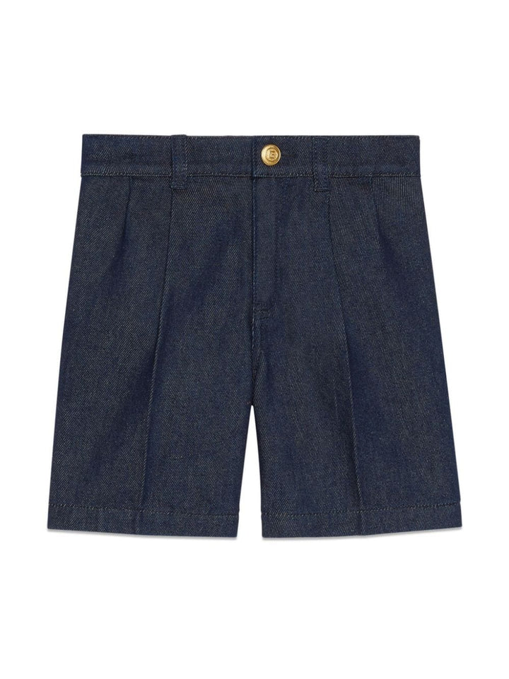 Shorts blu bambino