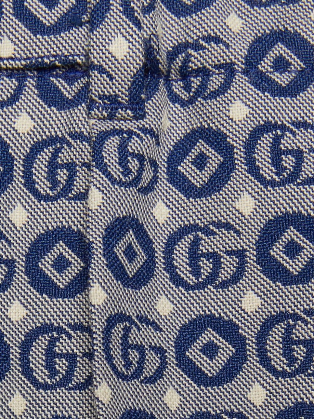 Short garçon bleu