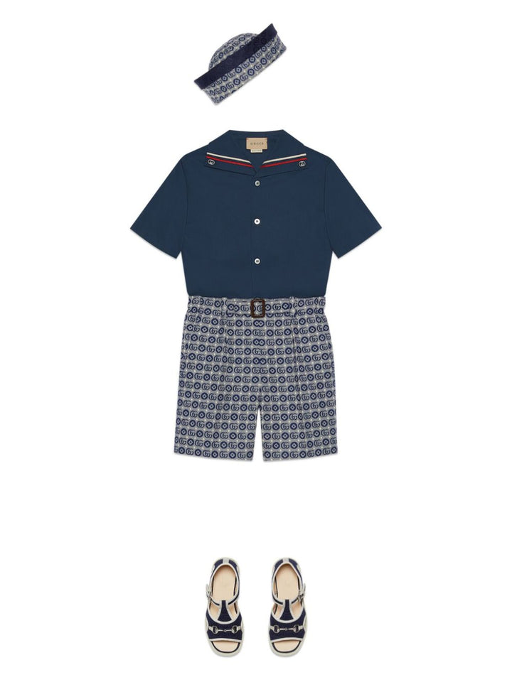 Shorts blu bambino