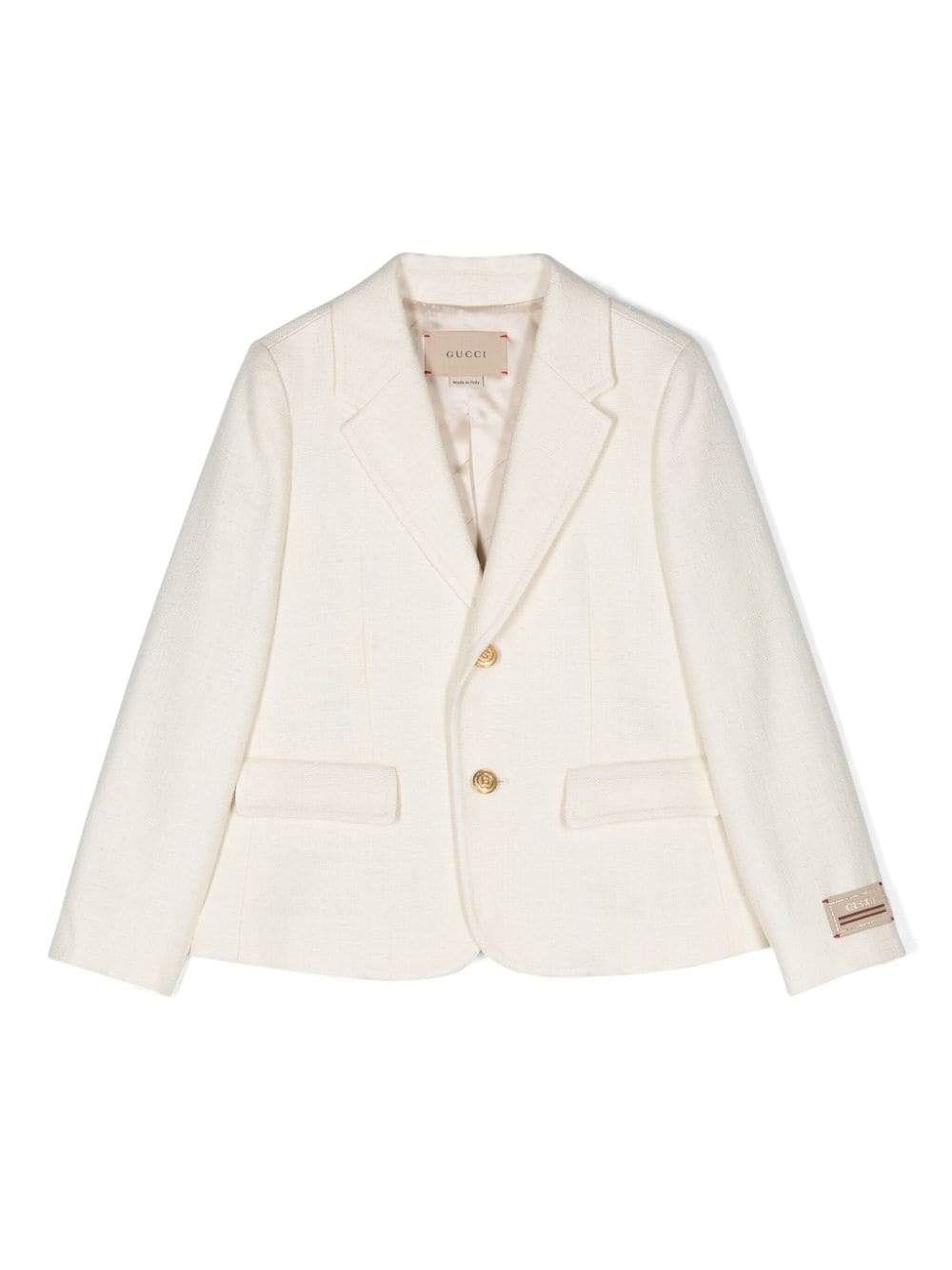 Veste blanche pour bébé